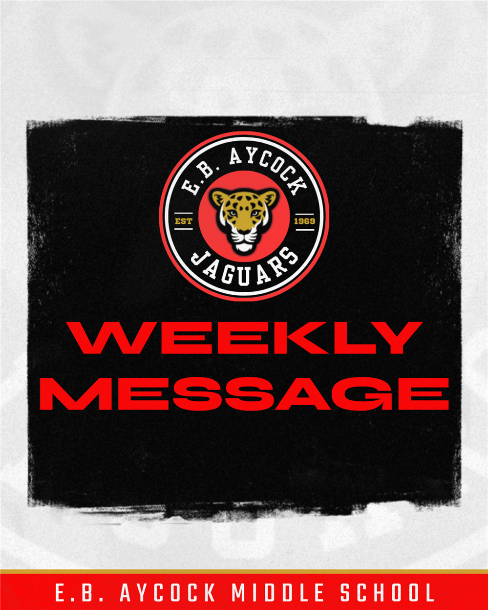  Weekly Message